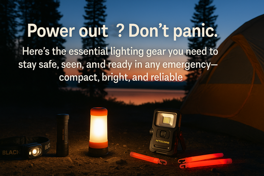 Stay Bright When Things Go Dark: Must-Have Lights for Your Survival Kit