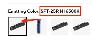 ACEBEAM EC20 new released Led flashlight EDC LUXEON HL4X Leds 2800 lumens 340 meters 18650 battery multi-color auxiliary lights - Lumen X Gear