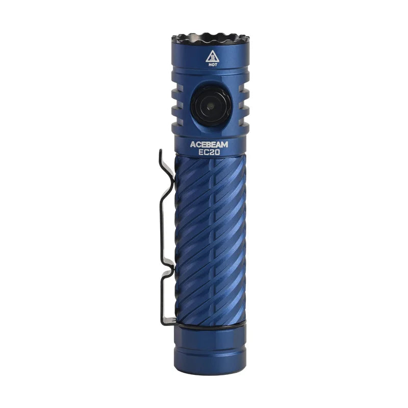 ACEBEAM EC20 new released Led flashlight EDC LUXEON HL4X Leds 2800 lumens 340 meters 18650 battery multi-color auxiliary lights - Lumen X Gear