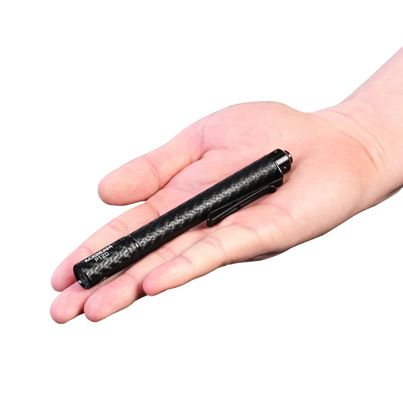 ACEBEAM PT20 penlight compact EDC flashlight 500 lumens 80 meters compatible with 2 AAA batteries 3 brightness level daily torch - Lumen X Gear