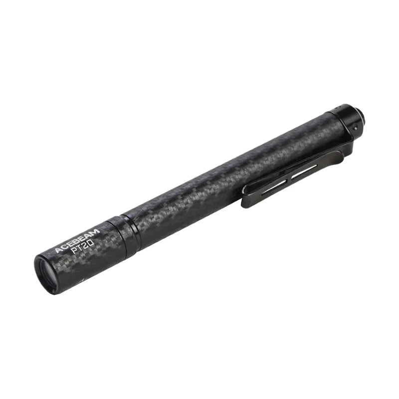 ACEBEAM PT20 penlight compact EDC flashlight 500 lumens 80 meters compatible with 2 AAA batteries 3 brightness level daily torch - Lumen X Gear