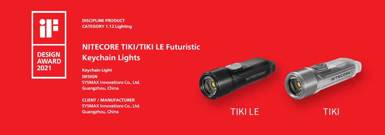 NITECORE TIKI Multi-Light Source USB-C Charge Portable EDC Camping Flashlight APC UV Mini Keychain Light Warning Signal Flashing - Lumen X Gear