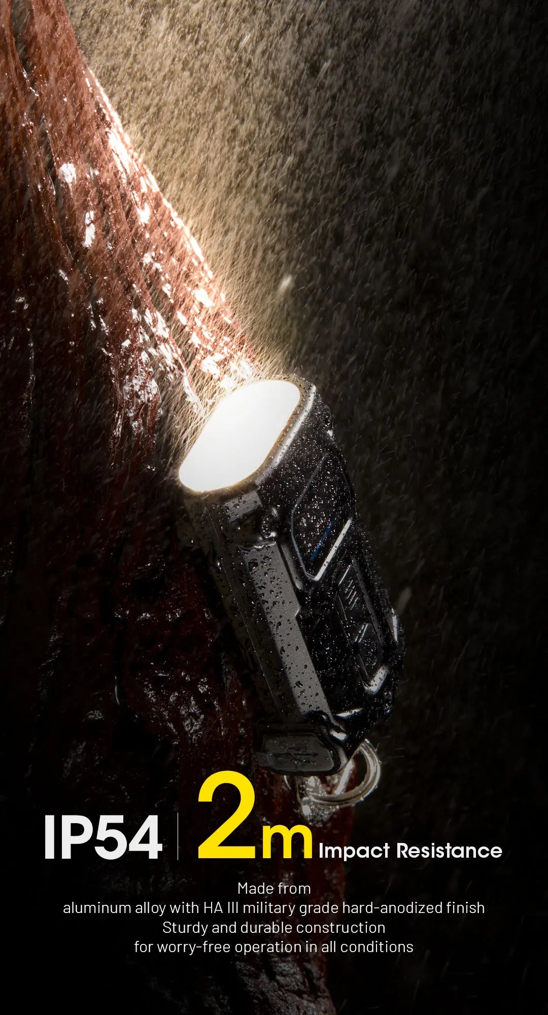NITECORE TINI3 2025 EDC Keychain Light Mini Multiple Color Temperatures Flashlight USB-C Rechargeable 600 Lumen, Li-ion Battery