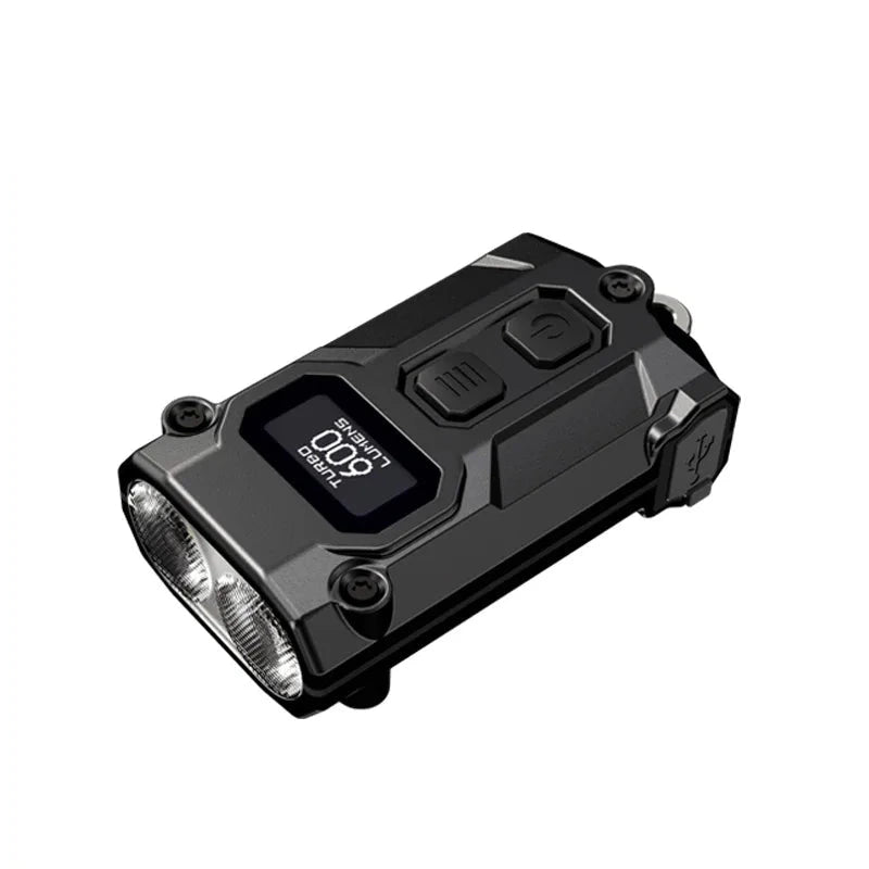 NITECORE TINI3 2025 EDC Keychain Light Mini Multiple Color Temperatures Flashlight USB-C Rechargeable 600 Lumen, Li-ion Battery