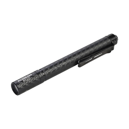 ACEBEAM PT20 penlight compact EDC flashlight 500 lumens 80 meters compatible with 2 AAA batteries 3 brightness level daily torch - Lumen X Gear 