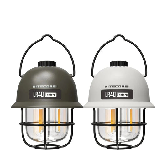 NITECORE 2-in-1 LR40 Camping Light Power Bank 100 Lumen 3 Light Sources Portable LED USB-C Rechargeable Camping Tent Lantern - Lumen X Gear 