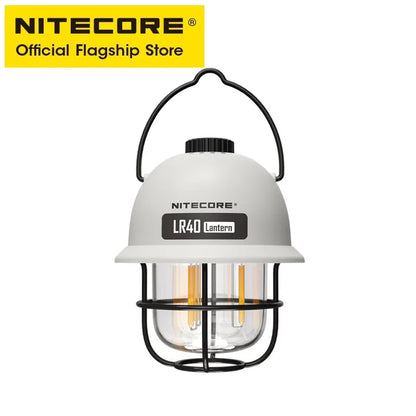 NITECORE 2-in-1 LR40 Camping Light Power Bank 100 Lumen 3 Light Sources Portable LED USB-C Rechargeable Camping Tent Lantern - Lumen X Gear 