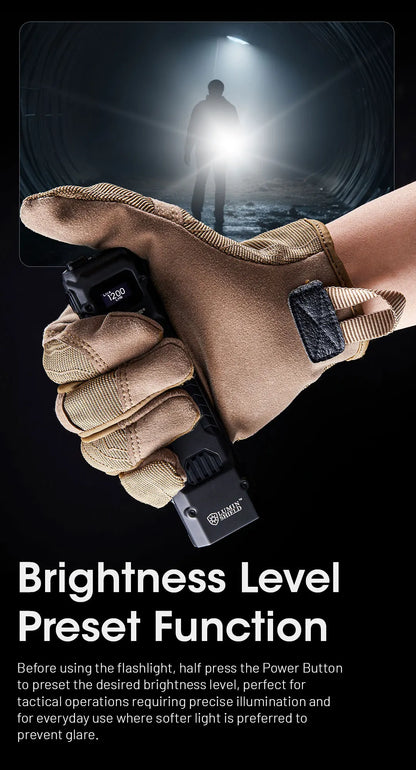 NITECORE EDC29 Utra Slim EDC Flashight 6500 Lumens USB-C Rechargeable Tactical Torch Light Built-in 2500mAh Li-ion Battery - Lumen X Gear 