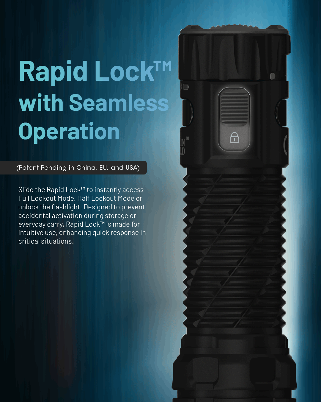 NITECORE EDC35 Tactical Flashlight EDC USB-C Rechargeable Search Torch Light 5000 Lumens UHi 40, 6000mAh 21700 Li-ion Battery - Lumen X Gear 