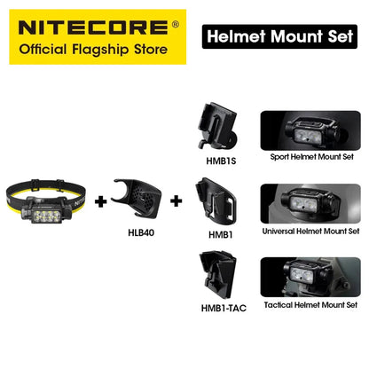 NITECORE HC65 UHE LED Headlamp 2000 Lumen USB-C Rechargeable 8 Core UHE LED Headlight Dual Beam,4000mAh 18650 Li-ion Battery