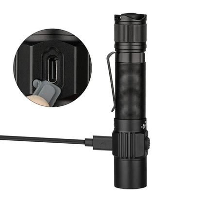 Trustfire T10R Tactical Led Flashlight 1800 Lumen Powerful Type C USB Rechargeable 18650 Torch Lamps High Power Lamp Dual Switch