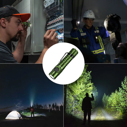 Wurkkos FC11C Nichia 519A Buck Circuit Hiking 18650 Flashlight Max ouput 1200 LM USB C Rechargeable EDC Torch Father's Day Gifts